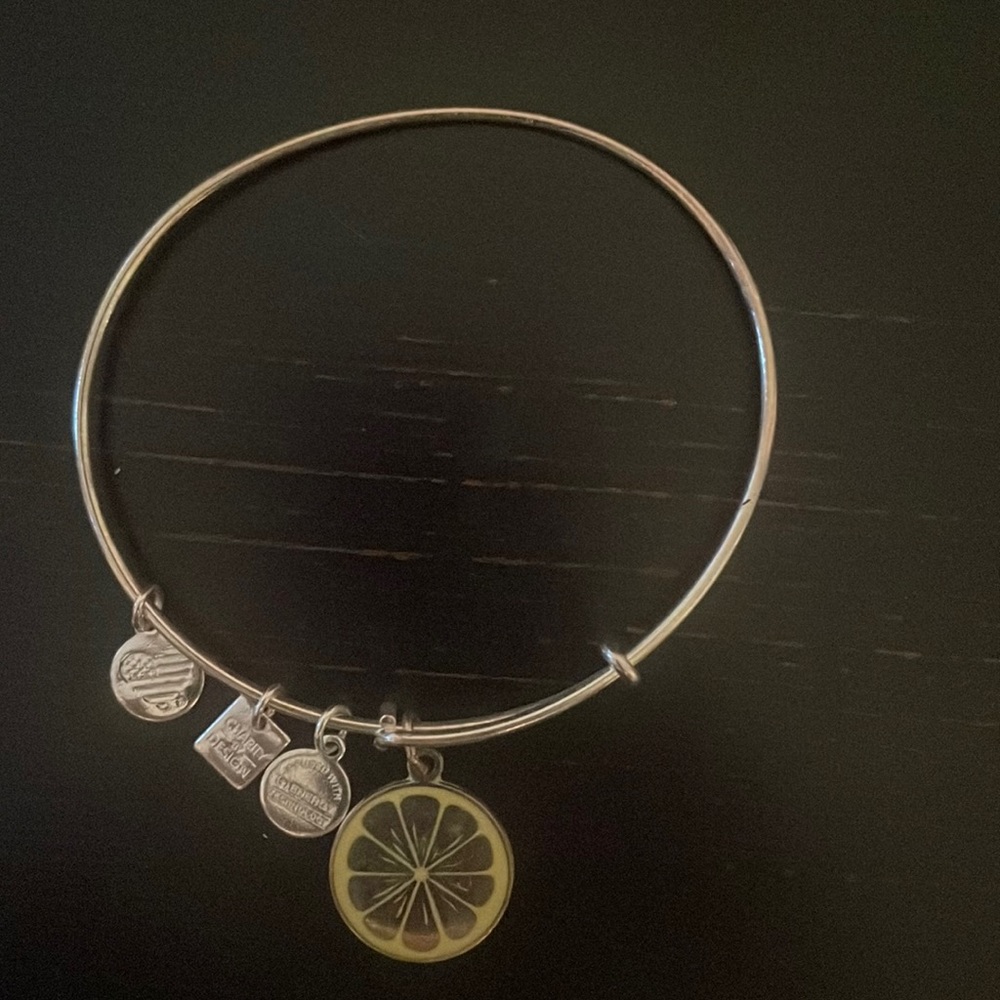 Alex and Ani lemon bracelet